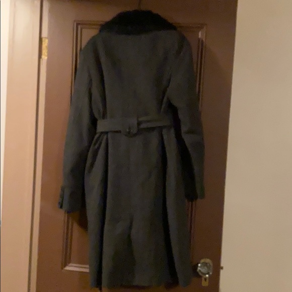 Wool Blend Winter Trench Cot - Picture 2 of 8